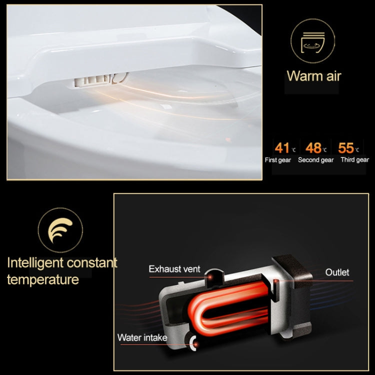 FENDAYA Multi-function Bathroom Key Version Cleaning Heating Intelligent Flush Toilet Cover