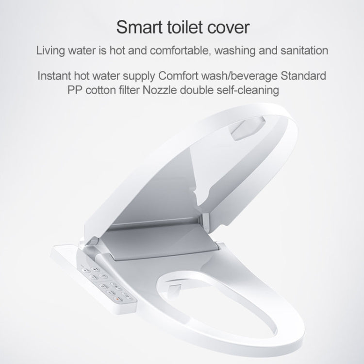 Bathroom Electric Fully Automatic Instant Heating Intelligent Flush Toilet Cleaner Cover