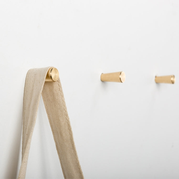 Brass Creative Wall Hanging Key Receiving Hanging Hook, Size: 3x1.5x1cm