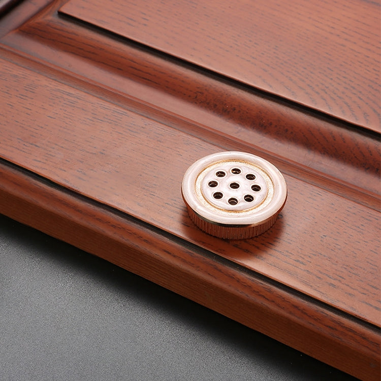 5 PCS Oukali Stainless Steel Zinc Alloy Vent Hole Furniture Cabinet Wardrobe Riser Vent