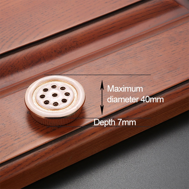 5 PCS Oukali Stainless Steel Zinc Alloy Vent Hole Furniture Cabinet Wardrobe Riser Vent