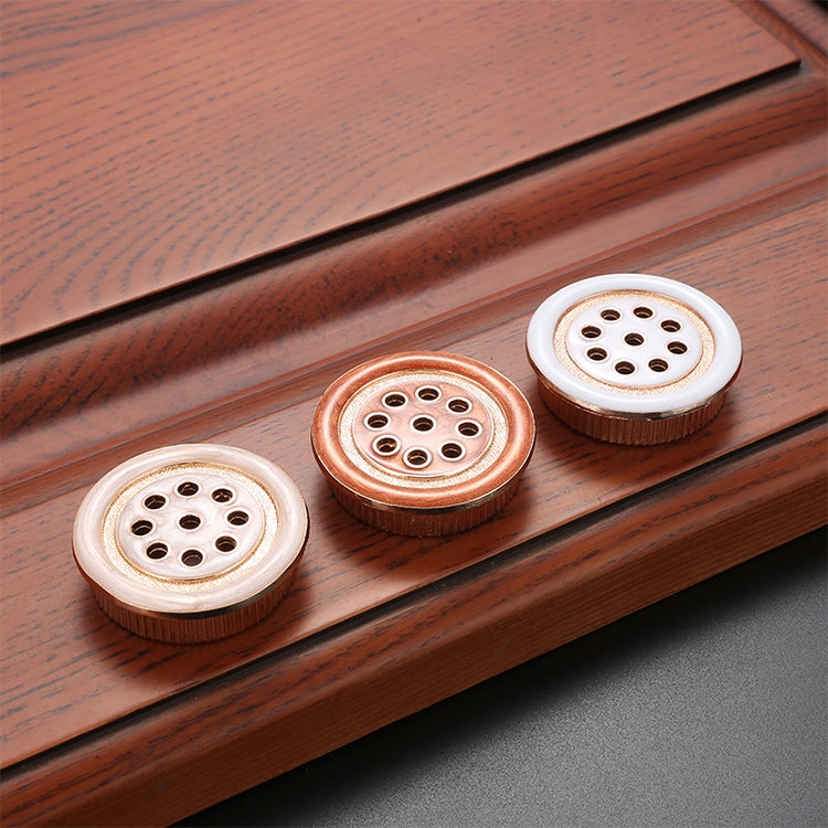 5 PCS Oukali Stainless Steel Zinc Alloy Vent Hole Furniture Cabinet Wardrobe Riser Vent