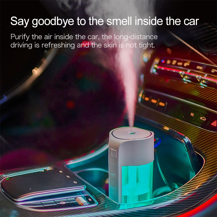 F1 Large Capacity 260ml Water Cup USB Humidifier Automatic Alcohol Sprayer(White)