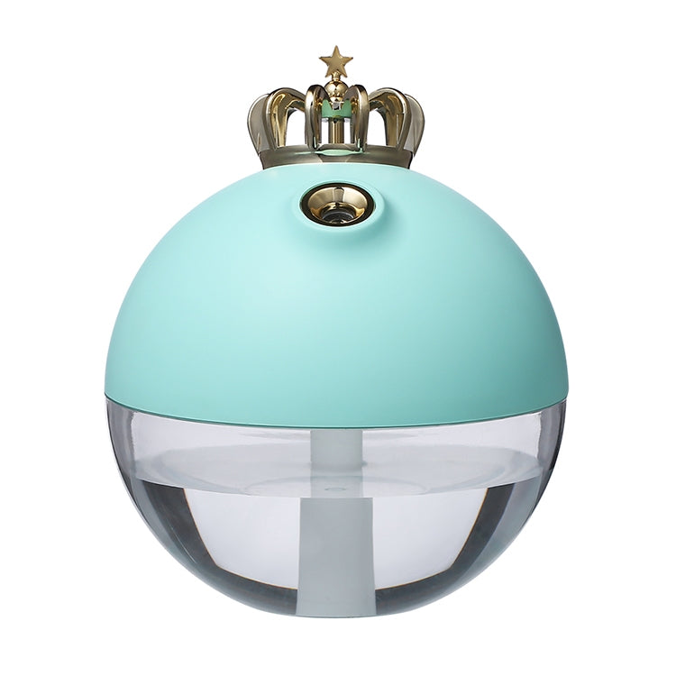 Large Capacity 320ml Crown LED Humidifier Automatic Alcohol Sprayer, Battery Version