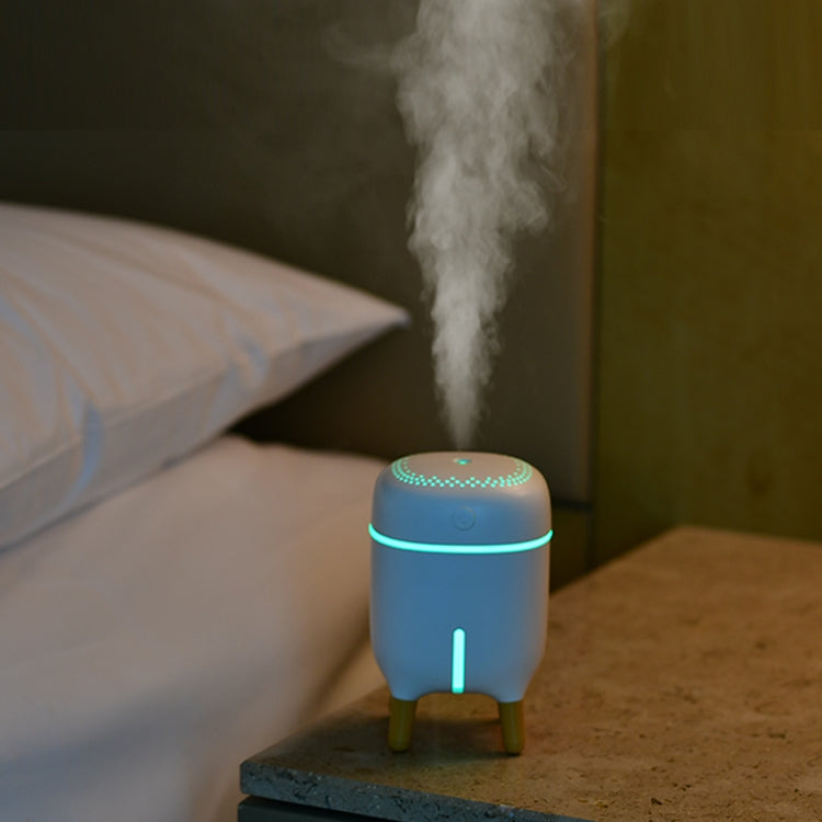 Large Capacity 240ml LED Shelf Humidifier Automatic Alcohol Sprayer(Blue)