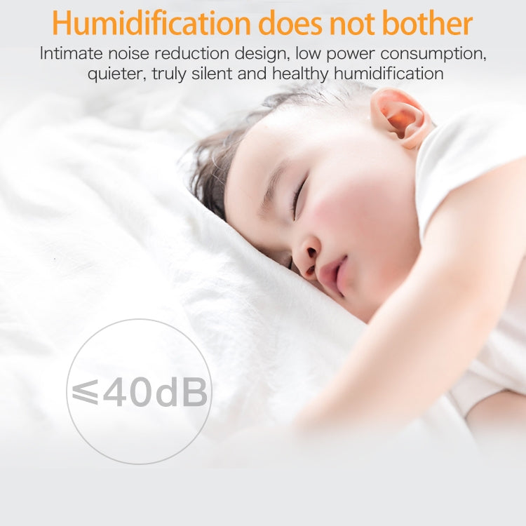 Large Capacity 240ml LED Shelf Humidifier Automatic Alcohol Sprayer(Blue)