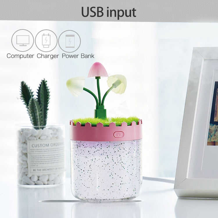 Lavender Landscape LED Humidifier Automatic Alcohol Sprayer