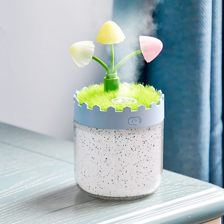 Lavender Landscape LED Humidifier Automatic Alcohol Sprayer