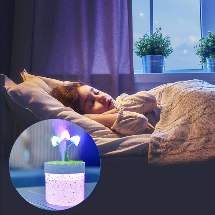 Lavender Landscape LED Humidifier Automatic Alcohol Sprayer