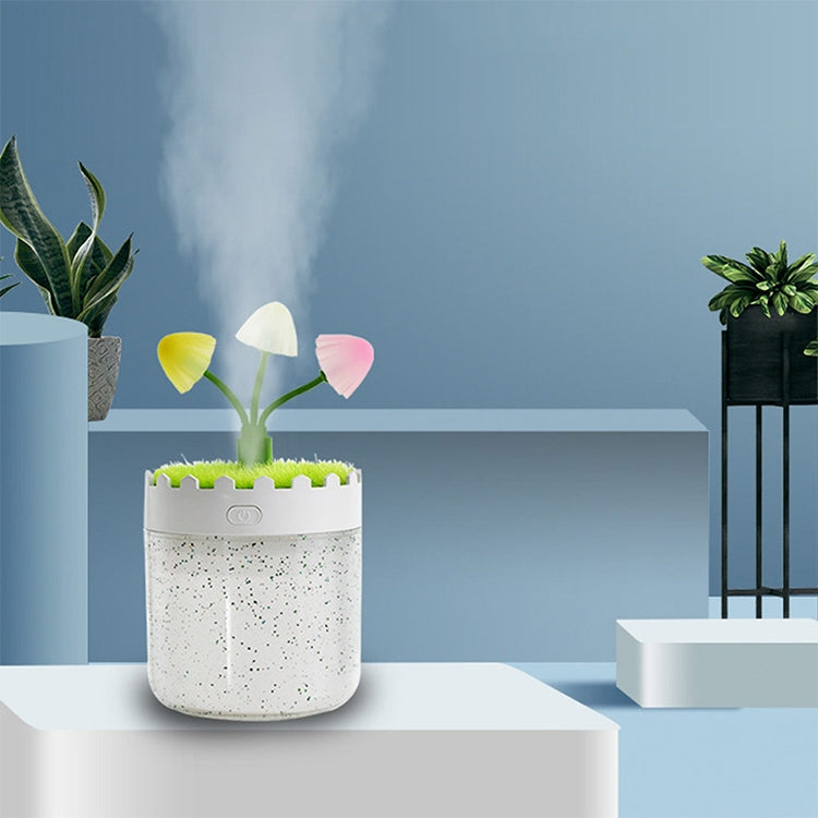 Lavender Landscape LED Humidifier Automatic Alcohol Sprayer