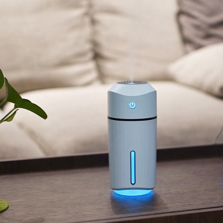 Large Capacity 320ml LED Automatic Humidifier Sprayer, USB Rechargeable Version