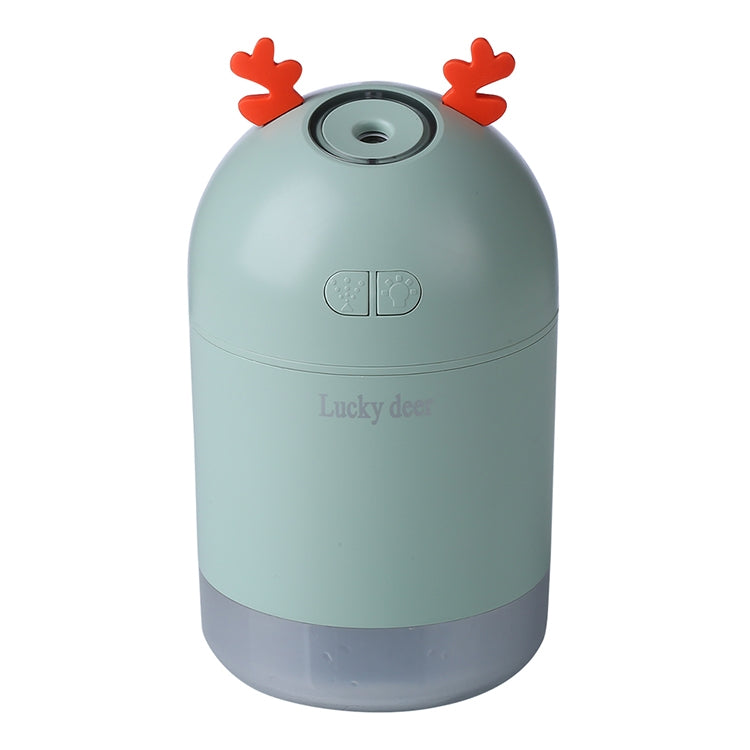 Lucky Deer Shape Large Capacity 400ml LED Humidifier Automatic Alcohol Sprayer