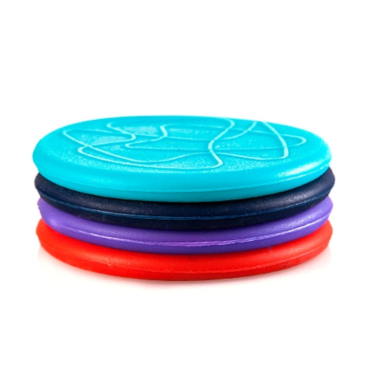 6 PCS Anti-slip Silicone Red Wine & Tea & Coffee Cup Mat / Cup Lid, Random Color Delivery