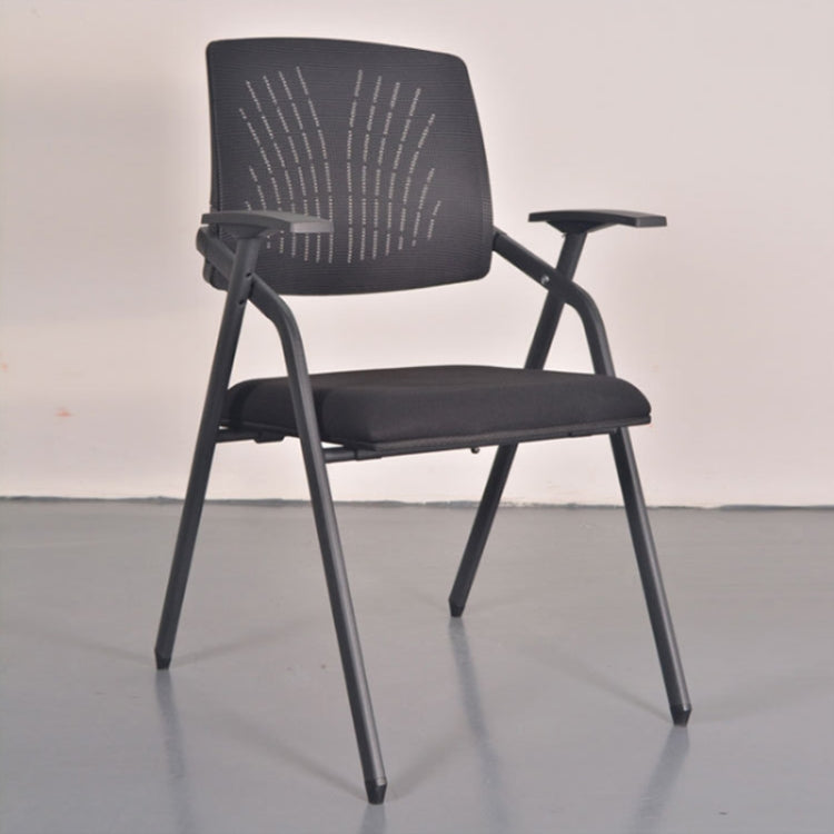 Fashion Simple Folding Mesh Training Chair Conference Chair with Writing Board