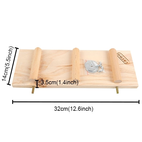 Pet Wood Toys Hamster Slide Ladder Stairs Toys for Small Pet