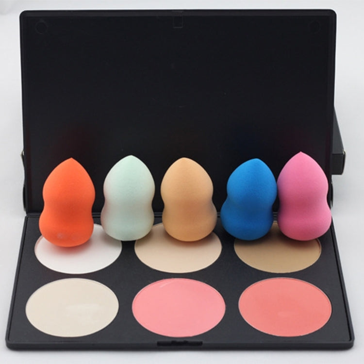 Great Beauty Facial Makeup Gourd Sponge Blending Foundation Smooth Sponge Cleansing Cosmetic Non-latex hydrophilic Cotton Pads, Random Color Delivery
