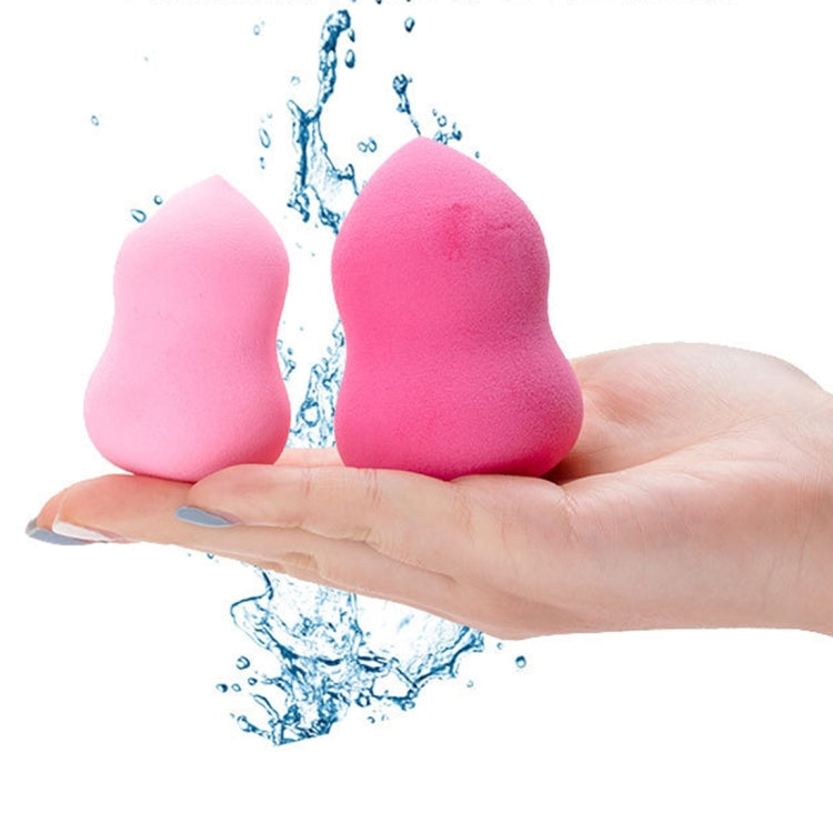 Great Beauty Facial Makeup Gourd Sponge Blending Foundation Smooth Sponge Cleansing Cosmetic Non-latex hydrophilic Cotton Pads, Random Color Delivery