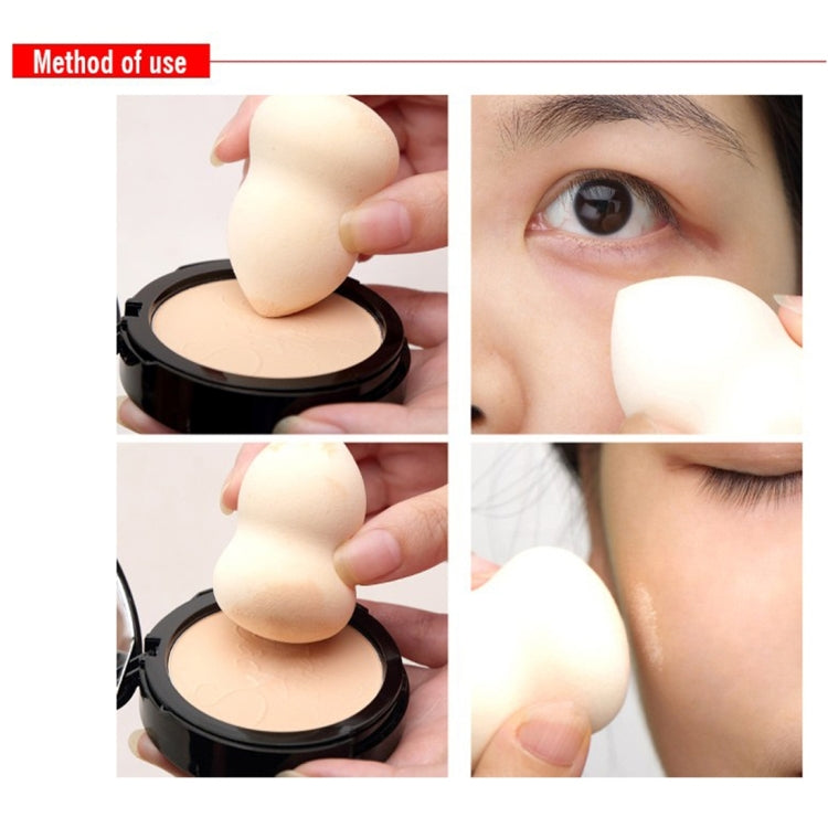 Great Beauty Facial Makeup Gourd Sponge Blending Foundation Smooth Sponge Cleansing Cosmetic Non-latex hydrophilic Cotton Pads, Random Color Delivery