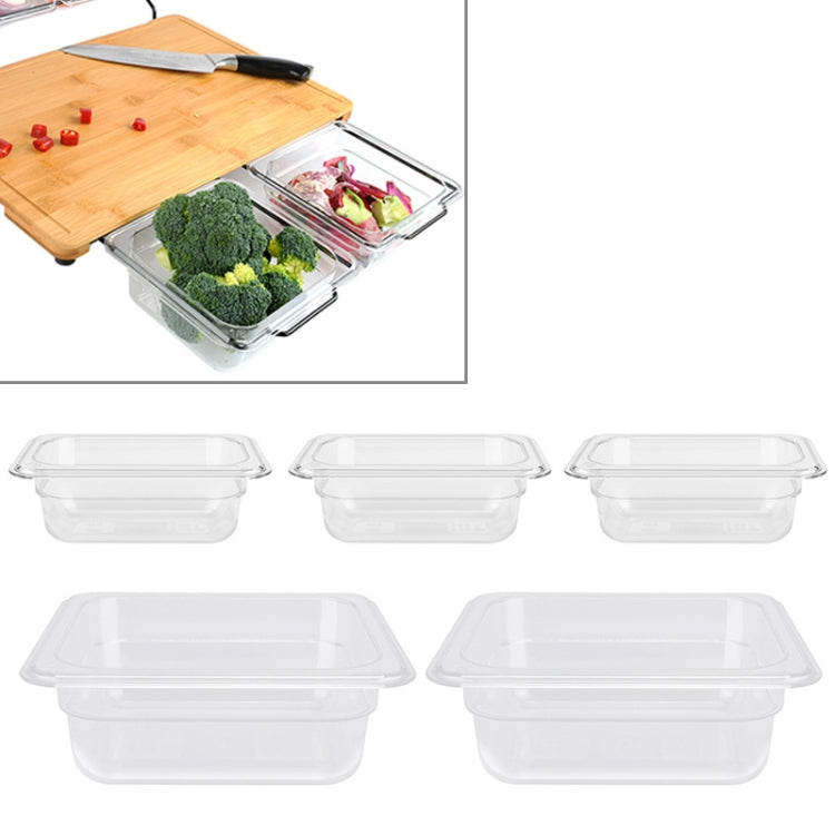 5 Chopping Board Storage Boxes PC Boxes  2 Large 3 Small