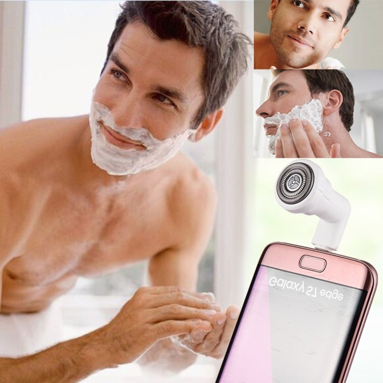 Cell Phone Razor Mini Micro USB Portable Electric Trimmer Shaver for Android Phones