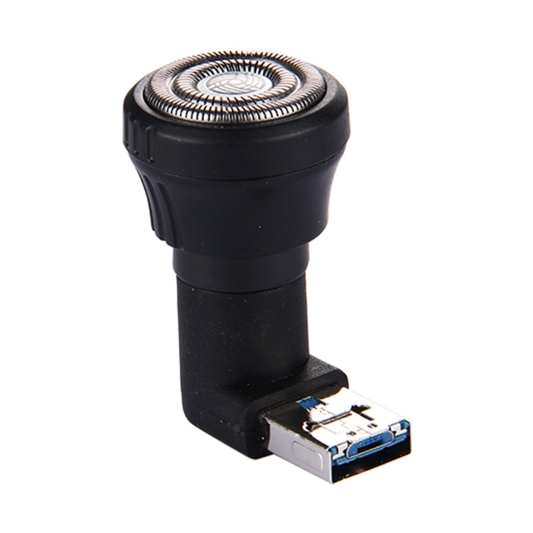 Cell Phone Razor Mini Micro USB & USB Portable Electric Trimmer Shaver for Android Phones & Devices with USB Ports(Black)