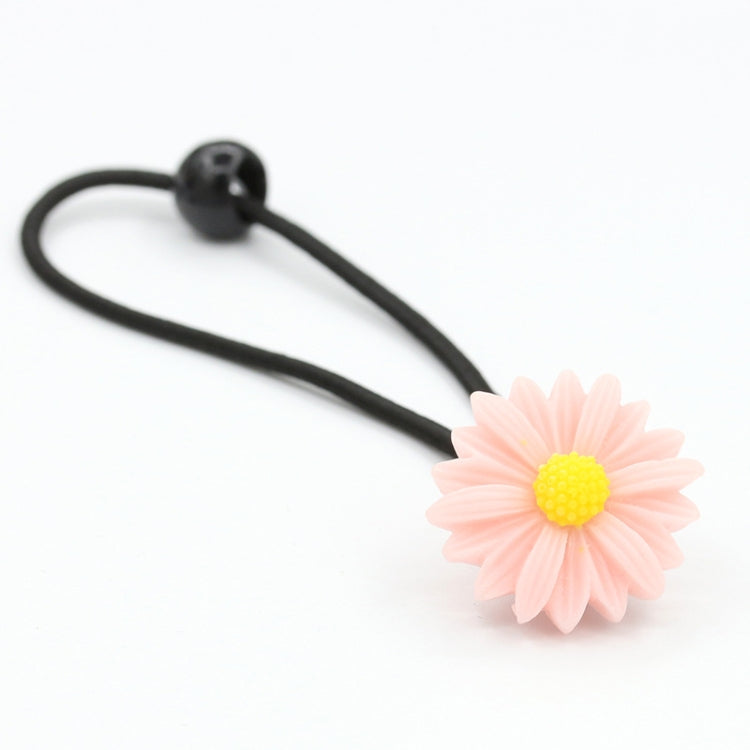 6 PCS New Summer Boutique Small Fresh Daisy Flower Cute Girl Durable Hairpin Hair Clips Hair Ring Elastic Hair Rope