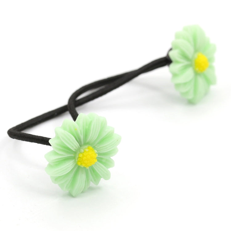 6 PCS New Summer Boutique Small Fresh Daisy Flower Cute Girl Durable Hairpin Hair Clips Hair Ring Elastic Hair Rope