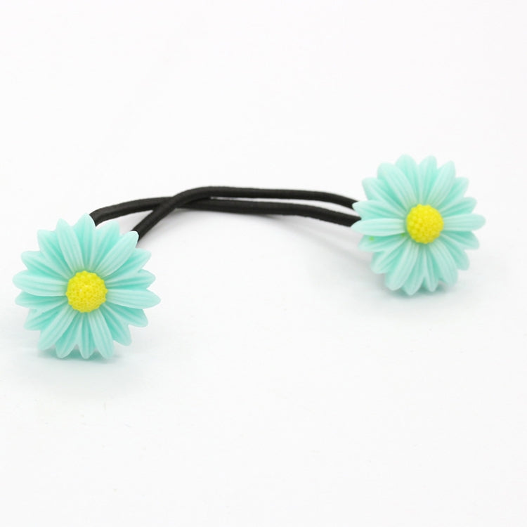 6 PCS New Summer Boutique Small Fresh Daisy Flower Cute Girl Durable Hairpin Hair Clips Hair Ring Elastic Hair Rope