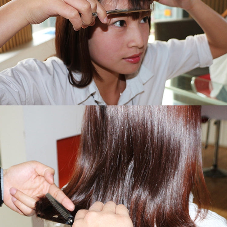 Fashion Durable Sharp Hairdressing Hair Cutting Shears/Scissors and Barber Thinning Flat Shear(Silver Cutting scissor)