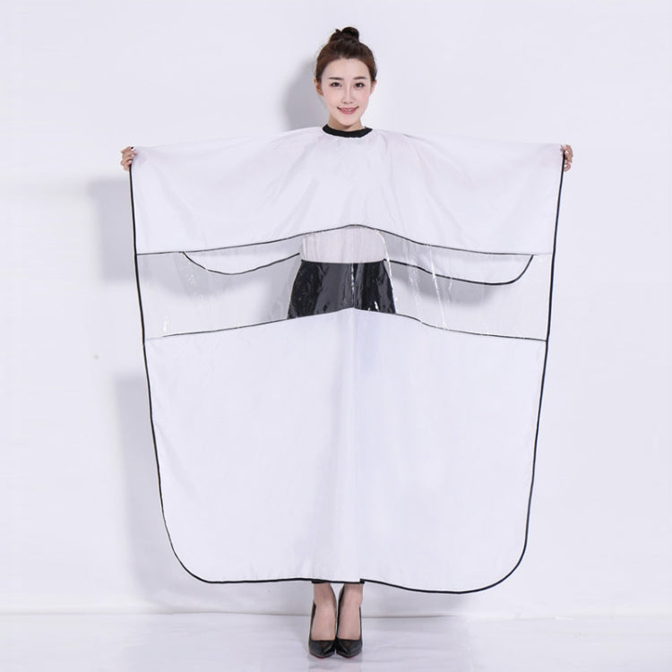3 PCS Waterproof Transparent Mobile Entertainment Haircut Cloth Professional Hair Salon Clothes in Random Delivery