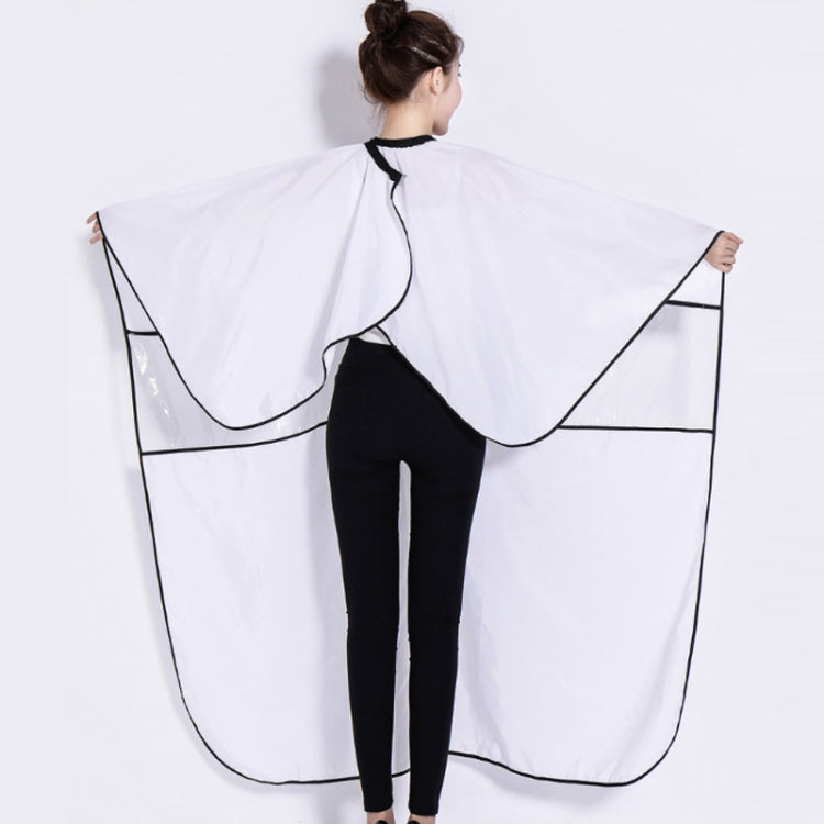 3 PCS Waterproof Transparent Mobile Entertainment Haircut Cloth Professional Hair Salon Clothes in Random Delivery