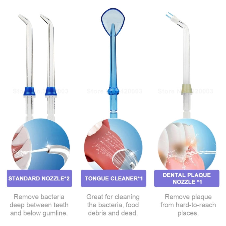 Waterpulse V400Plus Rechargeable Dental Cordless Oral Irrigator with Travel Case, Plug: US