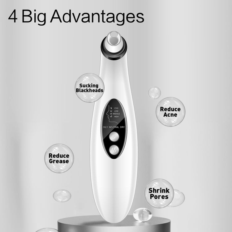 USB Rechargeable Electric LED Blackhead Remover
