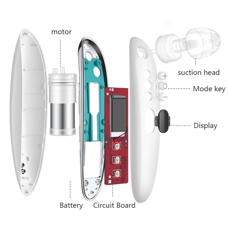 FY-200G 2W Vacuum Negative Pressure Electric Acne Blackhead Remover Pore Cleaner