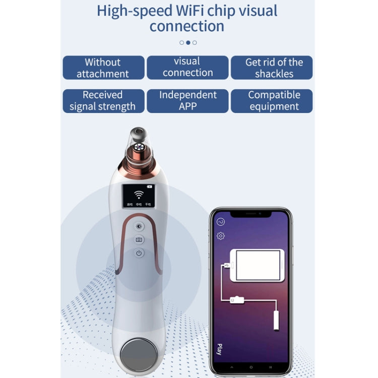 GH-HT1 2MP Visual Blackhead Beauty Instrument with Four Modes & WiFi