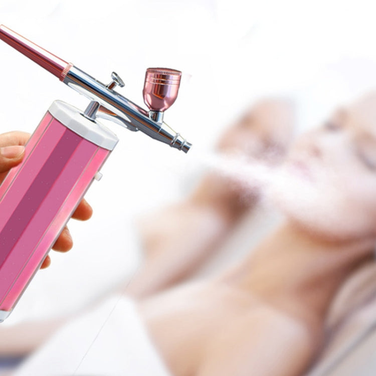 BS-1177 Needleless Water-light Guide High Pressure Oxygen Injection Apparatus Portable Hand-held Skin Care Water Atomizer Nano Sprayer Water Supplementary Instrument, Automatic Alcohol Aprayer, Water Tank Capacity: 40ml, EU Plug