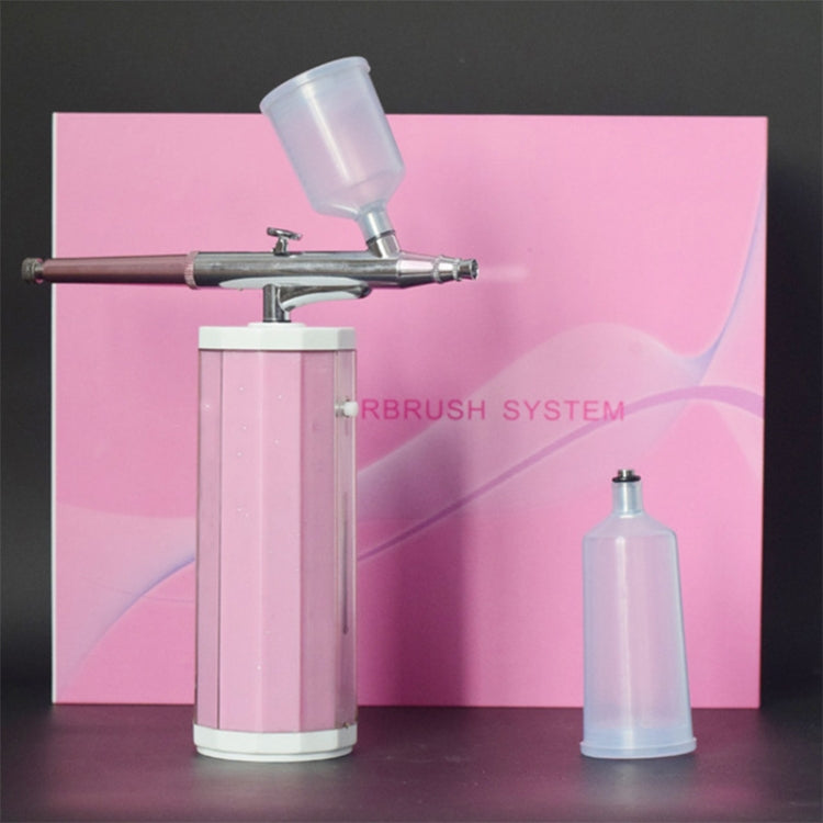 BS-1177 Needleless Water-light Guide High Pressure Oxygen Injection Apparatus Portable Hand-held Skin Care Water Atomizer Nano Sprayer Water Supplementary Instrument, Automatic Alcohol Aprayer, Water Tank Capacity: 40ml(US Plug)