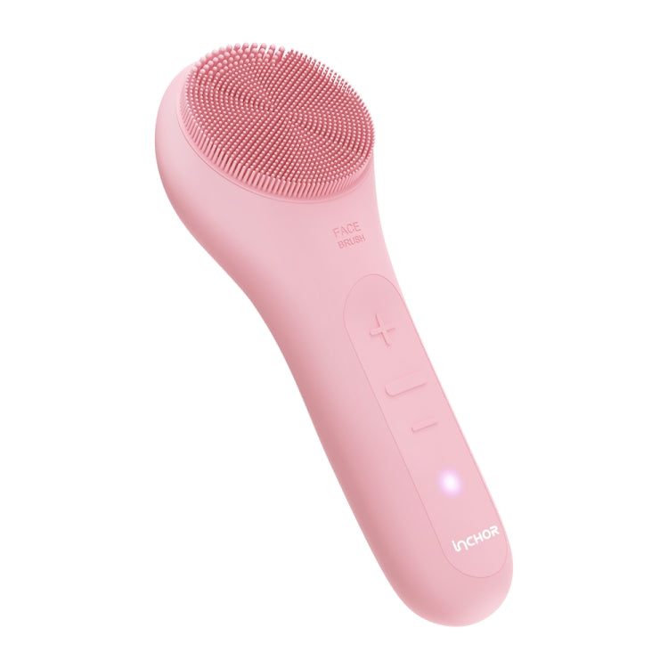 INCH008 Silicone Acoustic Wave Face Skin Care Electric Facial Cleanser