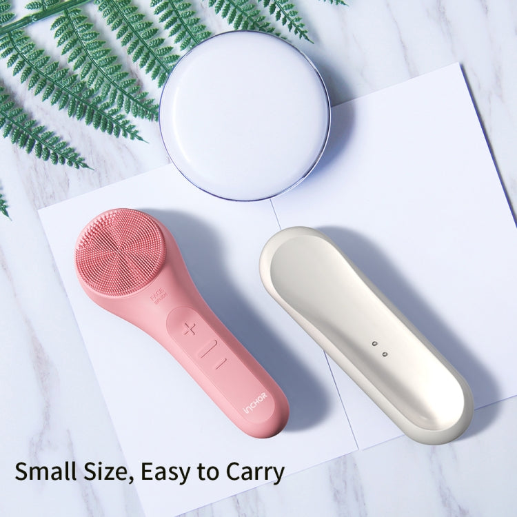 INCH008 Silicone Acoustic Wave Face Skin Care Electric Facial Cleanser