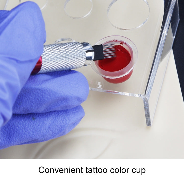 3 Packs White Color Ink Cup Tattoo Supplies, Size: L