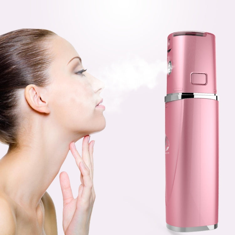 LSHOW YJK009 DC 5V 1A Hand-held Skin Care Water Atomizer Nano Sprayer Water Supplementary Instrument Alcohol Sprayer, Water Tank Capacity: 6ml