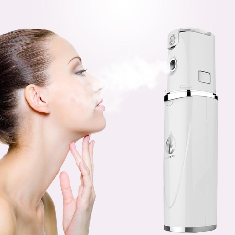 LSHOW YJK009 DC 5V 1A Hand-held Skin Care Water Atomizer Nano Sprayer Water Supplementary Instrument Alcohol Sprayer, Water Tank Capacity: 6ml