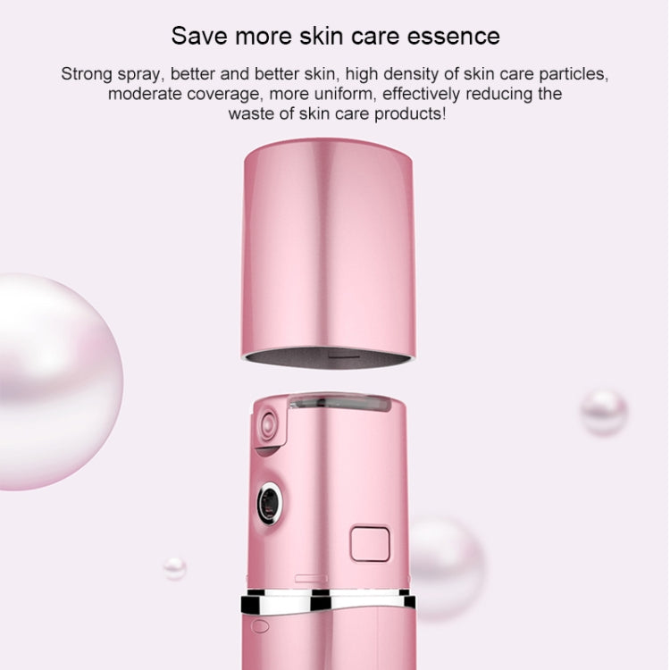 LSHOW YJK009 DC 5V 1A Hand-held Skin Care Water Atomizer Nano Sprayer Water Supplementary Instrument Alcohol Sprayer, Water Tank Capacity: 6ml