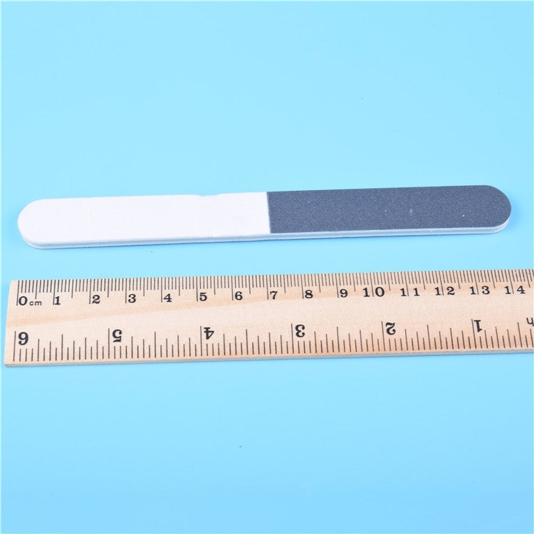 100 PCS Triple Sided Polishing Bar Nail File Buffers Polisher for Fingernails and Toenails