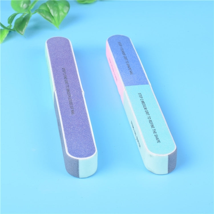 50 PCS Seven Sided Polishing Bar Nail File Buffers Polisher for Fingernails and Toenails