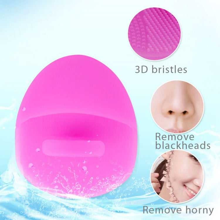 3 PCS Kean Silicone Makeup Brush Anti-slip Blackhead Remover Cleansing Friction Pad Face Skin Brush
