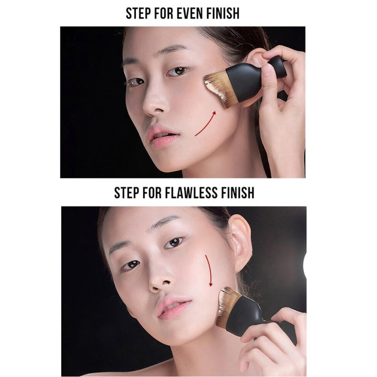 Wine Bottle Handle Wave Hair Style Professional Makeup Brush Foundation Blusher