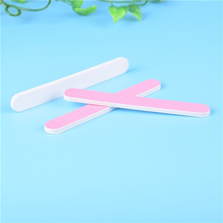 100 PCS Bar Nail File Buffers Polisher for Fingernails and Toenails