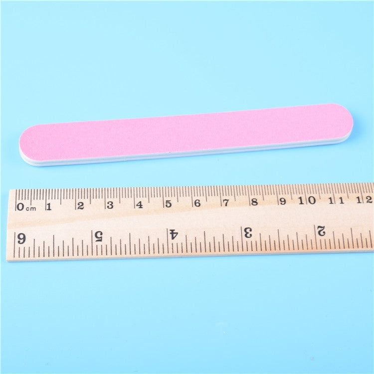 100 PCS Bar Nail File Buffers Polisher for Fingernails and Toenails