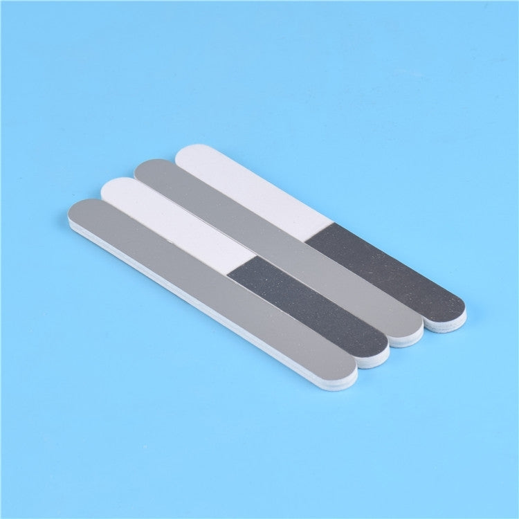 100 PCS Double Sided Polishing Article Bar Nail File Buffers Polisher for Fingernails and Toenails